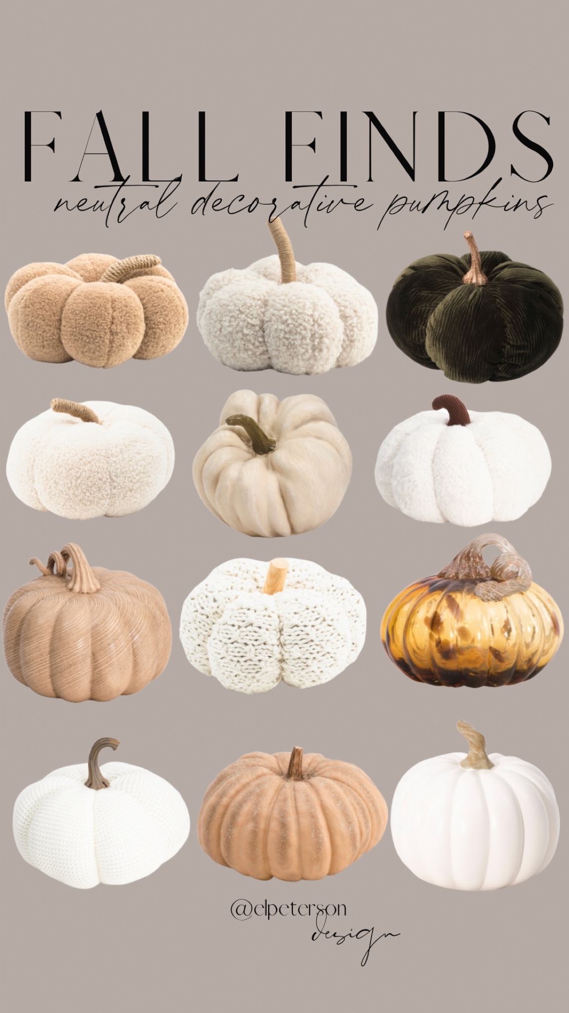 Pumpkins for fall 

#LTKhome