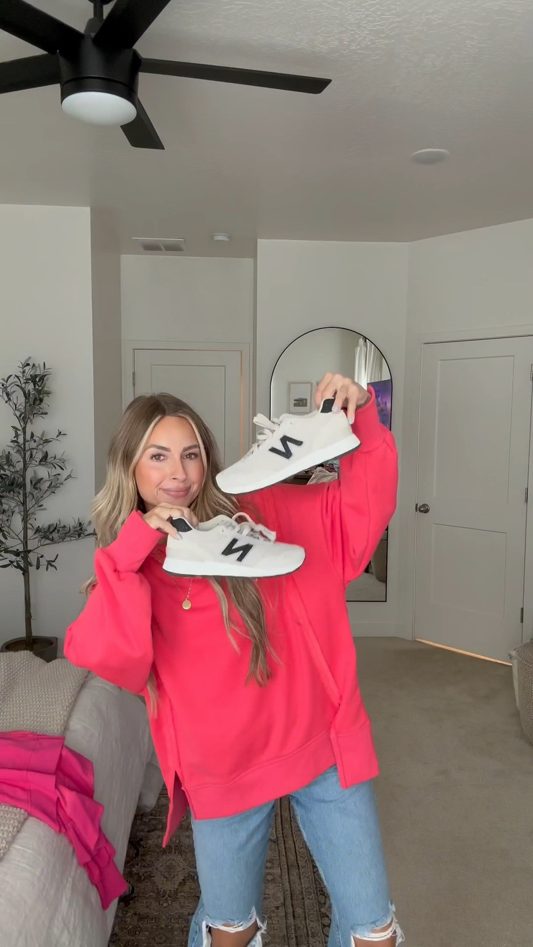 Free people inspired ootd, cute cozy fall ootd, free people fall fashion. I'm 5'4 115 and in mediums in the sweatshirts, pants are 24s, shoes fit TTS.💗💗

#LTKshoecrush #LTKfindsunder50 #LTKstyletip