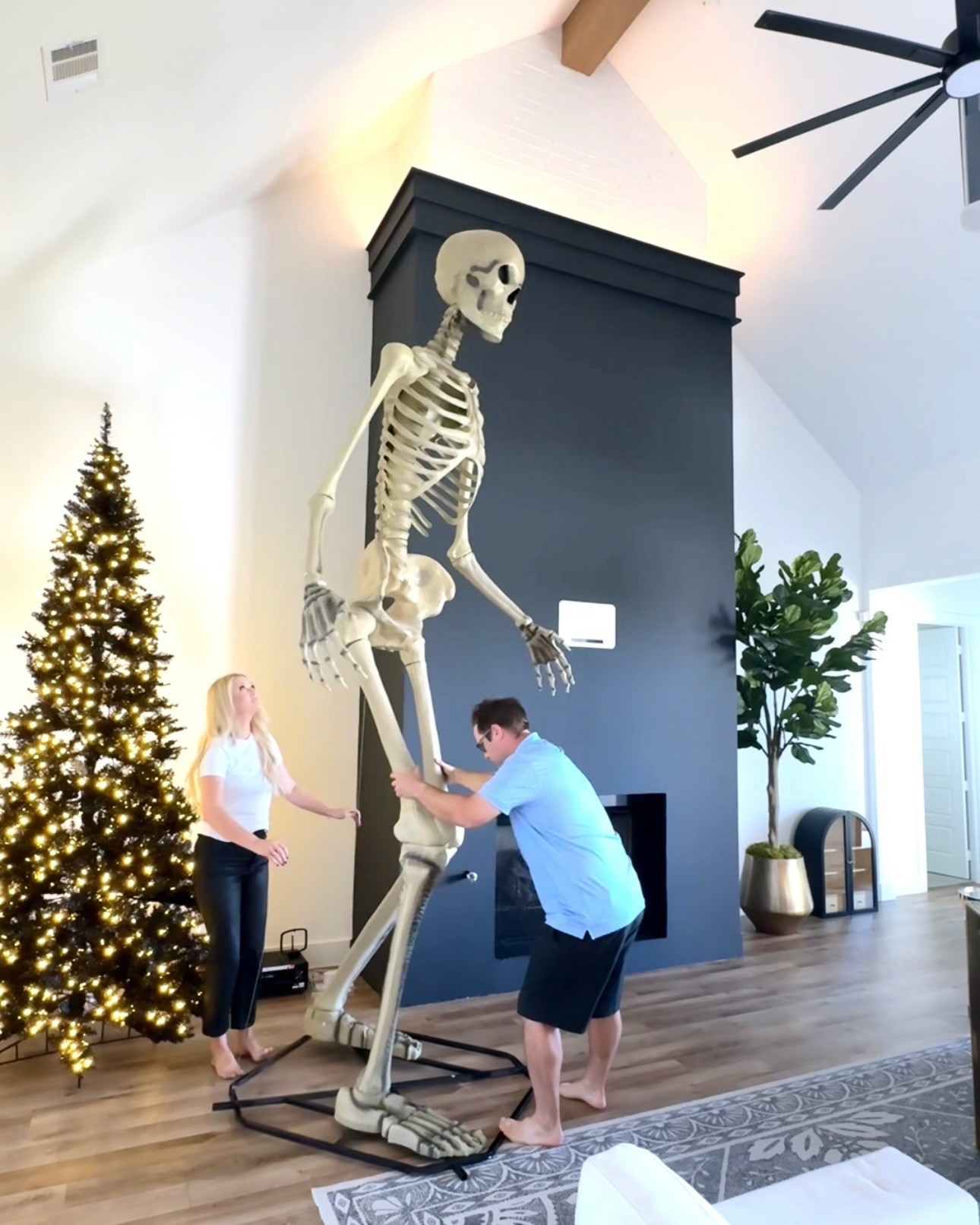 My epic 12’ skeleton is back just in time for spooky season!!

#LTKSeasonal #LTKTall #LTKHome