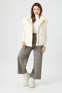 Oversized Quilted Puffer Vest | Forever 21 (US)