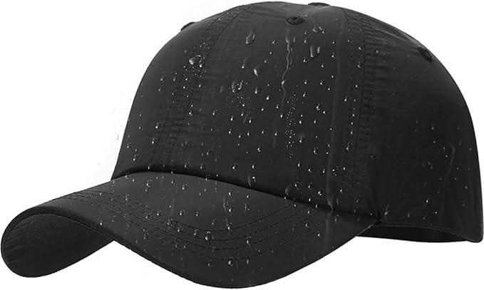 Malaxlx Waterproof Baseball Cap for Men Women Breathable UPF50+ Sport Outdoor Caps Quick Dry Adju... | Amazon (US)
