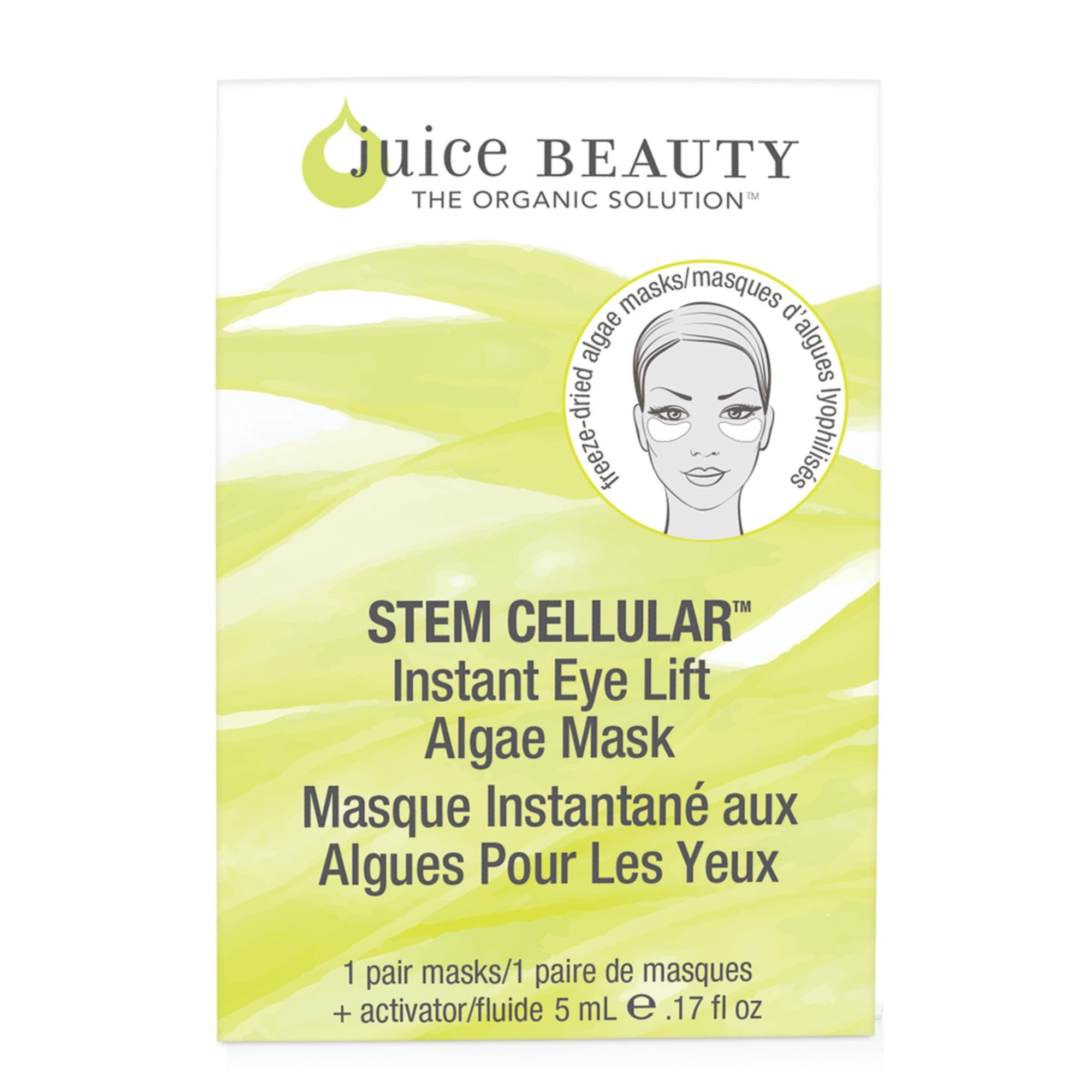 STEM CELLULAR Instant Eye Lift Algae Mask - Single | juicebeauty.com (US)