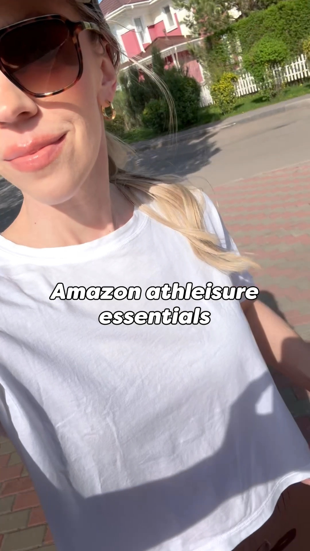 Amazon athleisure wear on sale - love this cropped tee and the jogger pants are a must-have! Wearing XS in both

#LTKActive #LTKfitnessgoals #LTKSaleAlert