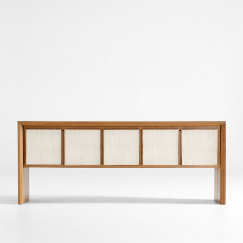 Emma Wood Oak Sideboard + Reviews | Crate & Barrel | Crate & Barrel