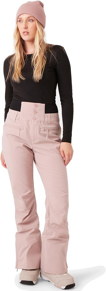 Roxy womens Rising High Ski Pant – 15k Waterproof Stretch Snow Pant, Skinny Fit, Pfas-free | Amazon (US)