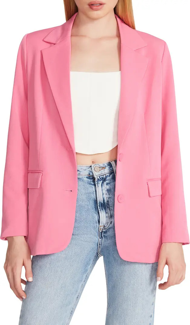 Steve Madden Boyfriend Two-Button Blazer | Nordstromrack | Nordstrom Rack