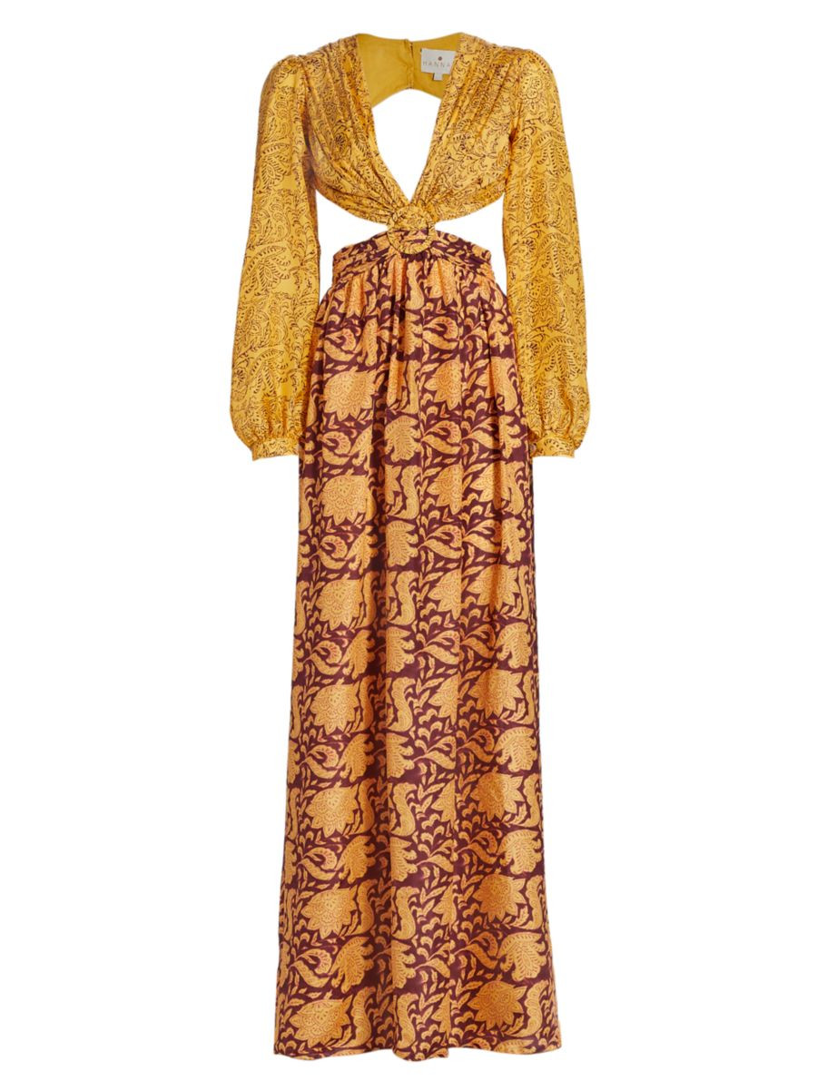 Hannah Artwear Rio Silk Maxi Dress | Saks Fifth Avenue
