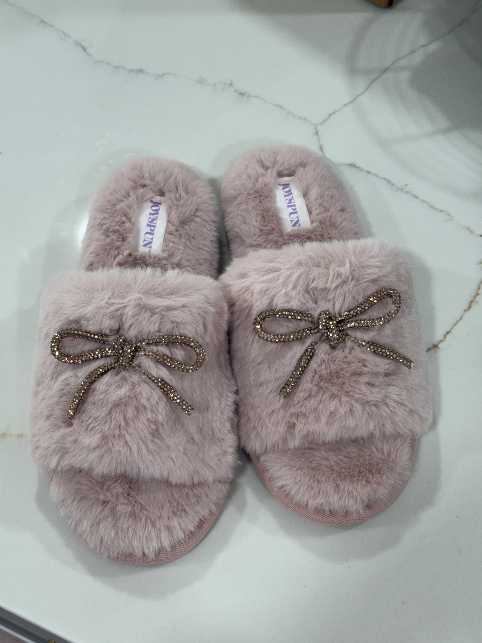Cozy vibes unlocked ✨ I found the softest blush pink faux-fur slippers on Walmart online and I’m obsessed 😍 Perfect for lounging, working from home, or just feeling a little extra glam with the sparkly bow.

You can grab them here ➡️ 

#slipperszn #walmartfinds #ltkhome #ltkstyle #comfyandcute #fuzzyvibes #microinfluencer #viral #teamwork #content #contentcreator #goviral

#LTKShoeCrush #LTKFindsUnder50 #LTKSeasonal