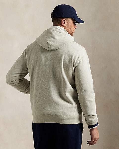 Cotton-Blend-Fleece Hoodie | Ralph Lauren UK | Ralph Lauren (UK)
