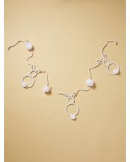 59in Bunny Tails Cotton Cord Garland | HomeGoods