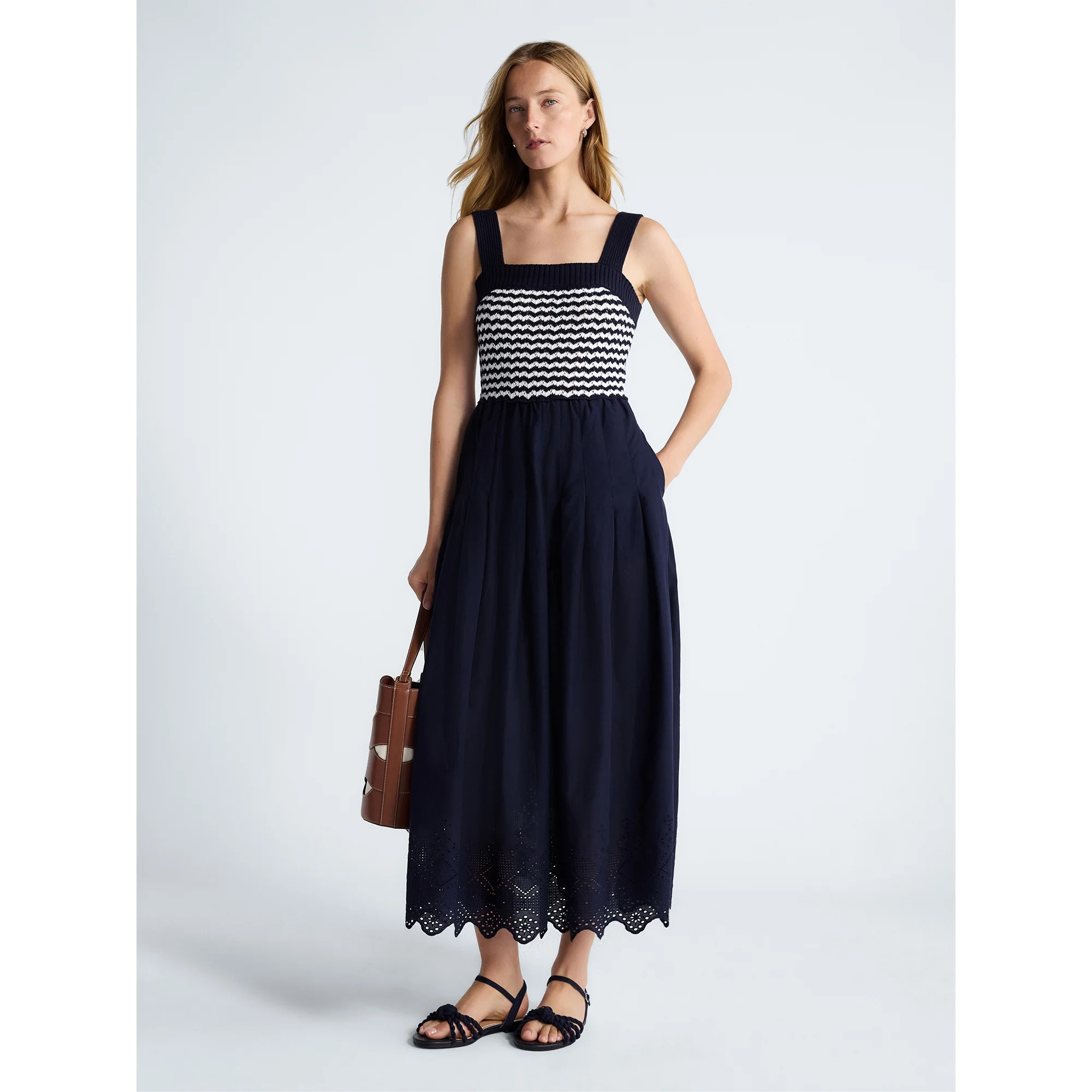 Free Assembly Women's Sleeveless Textured Mixy Dress, Sizes, XS-XXL | Walmart (US)