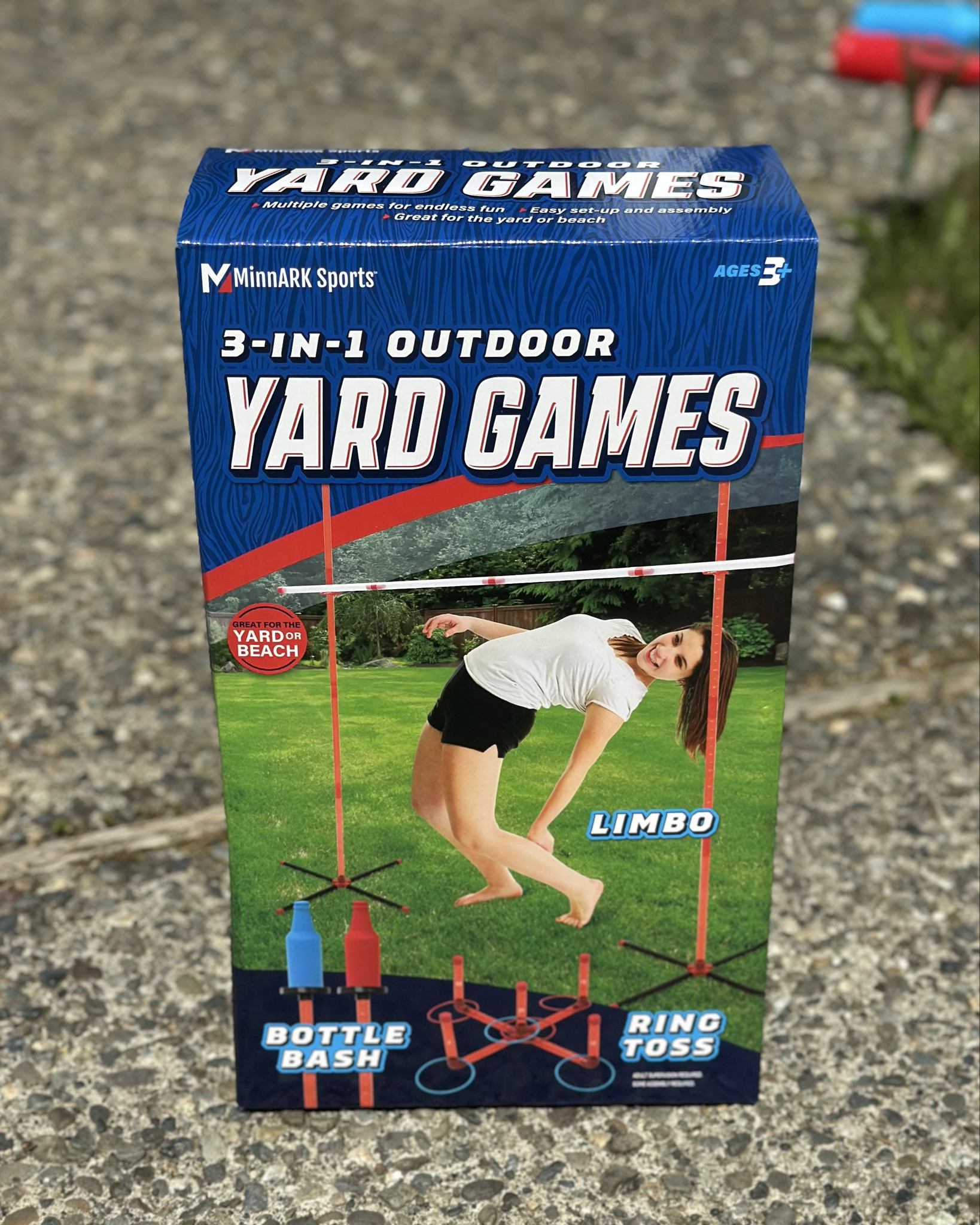 My daughter asked for Limbo for her birthday this year! ♥️ 
We love being outside and playing yard games so when I saw this 3 in 1 set I had to get it!! ☀️
So fun! 
#yardgames #outdoor #outdoorfun #kids #games #toys #spring #summer #walmart #outdooryardgames #summerfun 

#LTKFamily #LTKSeasonal #LTKKids