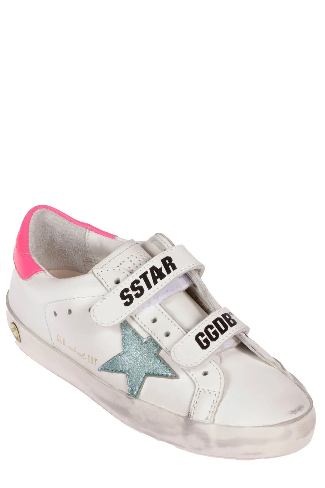 Golden Goose Kids Logo Printed Touch-Strap Sneakers | Cettire Global