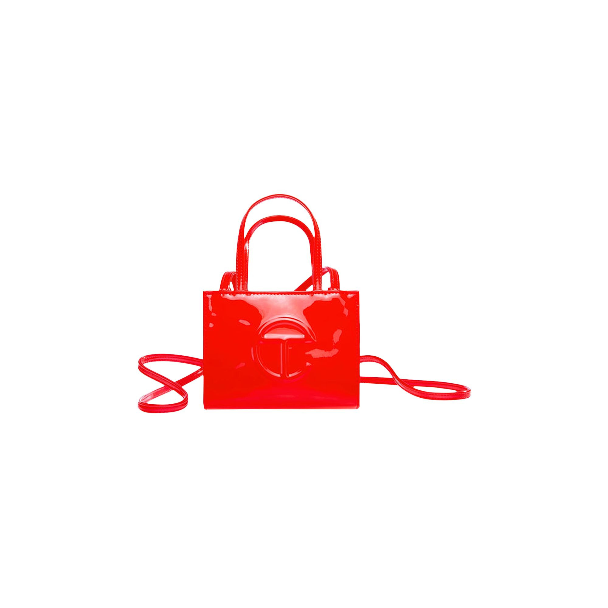 Telfar Small Shopping Bag 'Red Patent' | Women's Size Onesize | GOAT