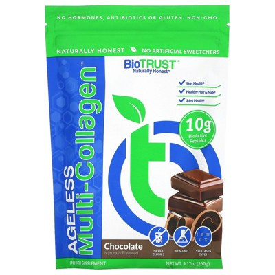 BioTRUST Ageless Multi-Collagen®, Chocolate, 9.17 oz (260 g) | Target