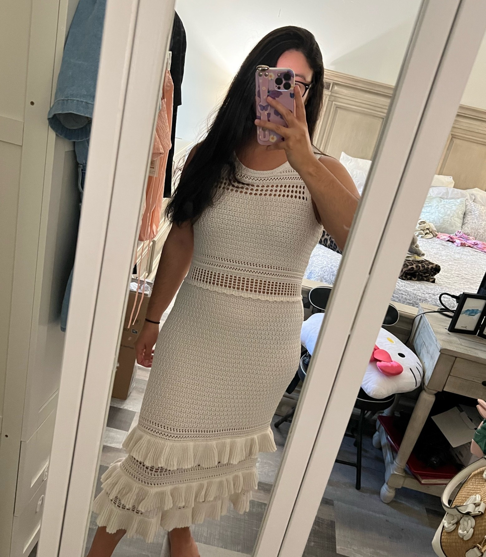 Such a pretty knit dress! On sale til tomorrow. Usually $40, its now $24!!! Great for vacay.

#LTKSaleAlert #LTKMidsize #LTKootd