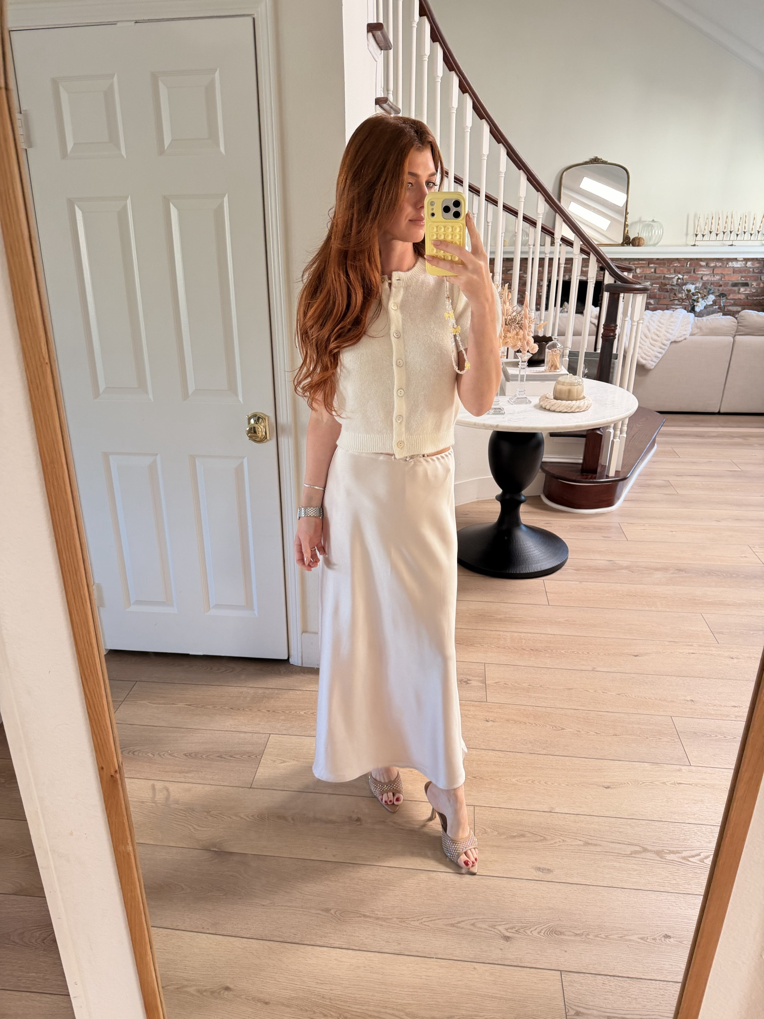 Sweater sz small, skirt sz small, shoes TTS. 

#LTKFindsUnder50 #LTKStyleTip #LTKSeasonal