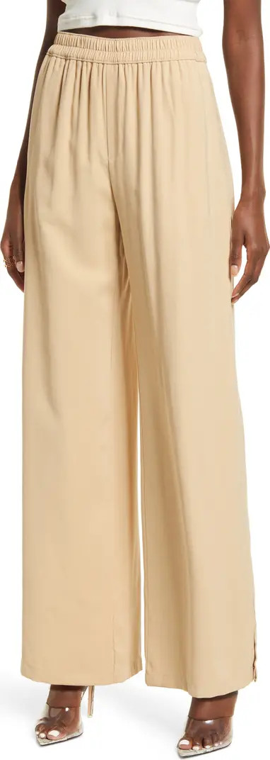 Wide Leg Pull On Pants | Nordstrom