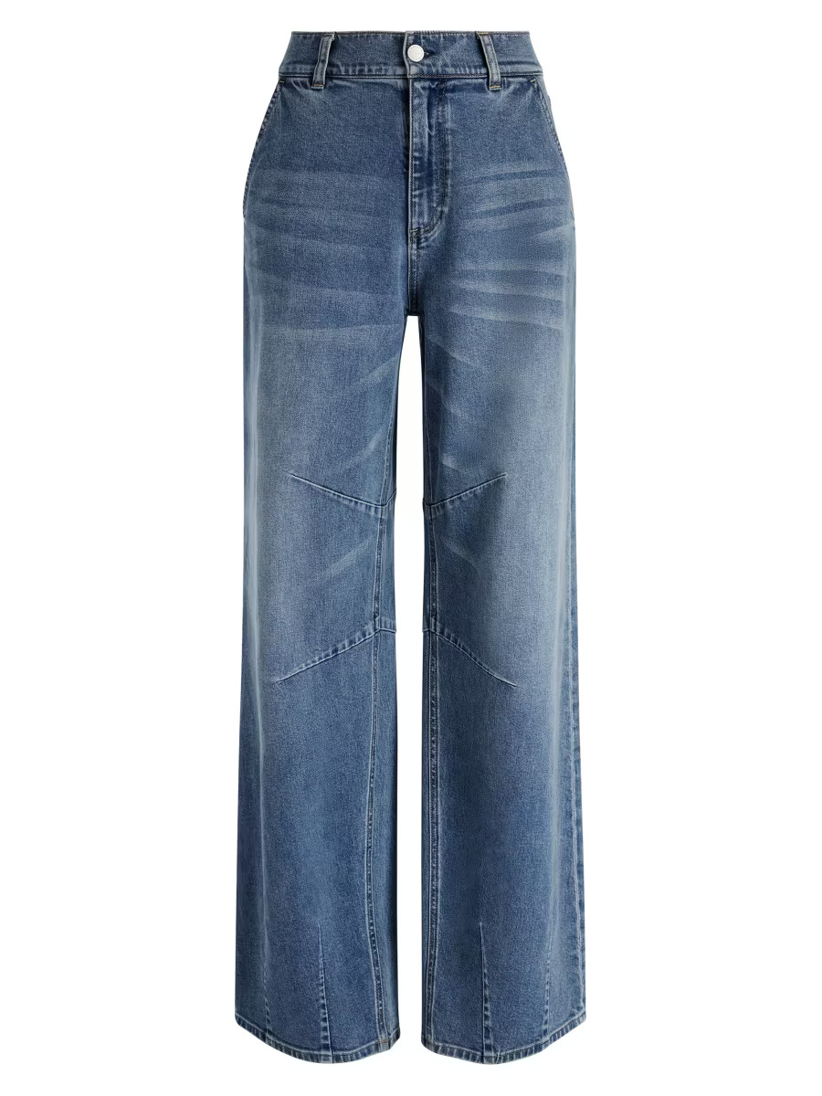Parker High-Rise Stretch Balloon-Leg Jeans | Saks Fifth Avenue