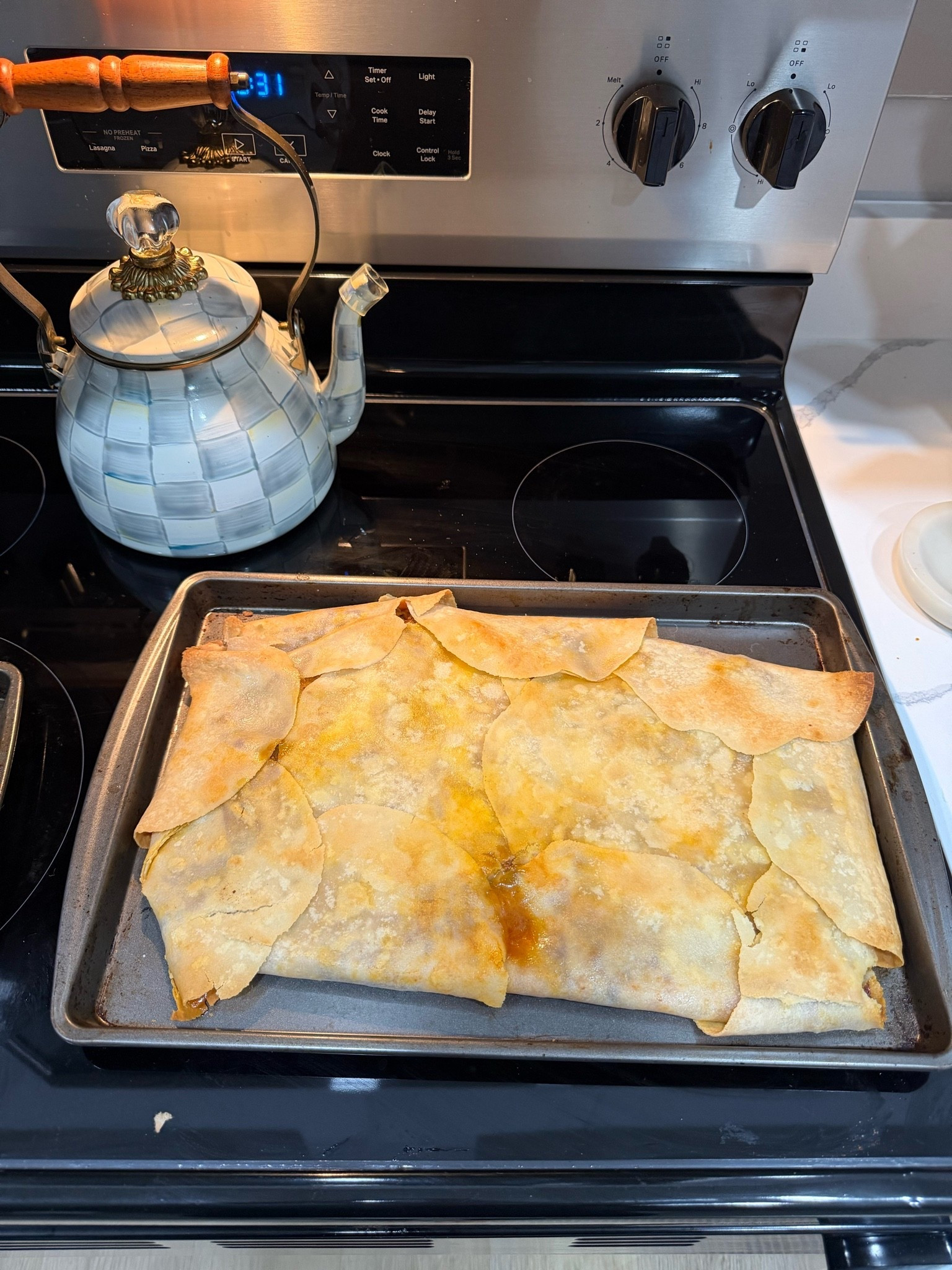 Sheet pan crunch wraps! I used masa chips as the crunch!

#LTKfoodie #LTKHome #LTKdayinmylife