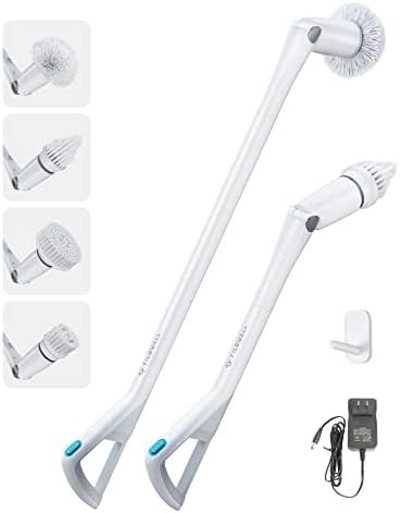 Tilswall M3 Electric Spin Scrubber, 1 Hour Fast Charge Shower Scrubber, Bathroom Cleaner with Det... | Amazon (US)