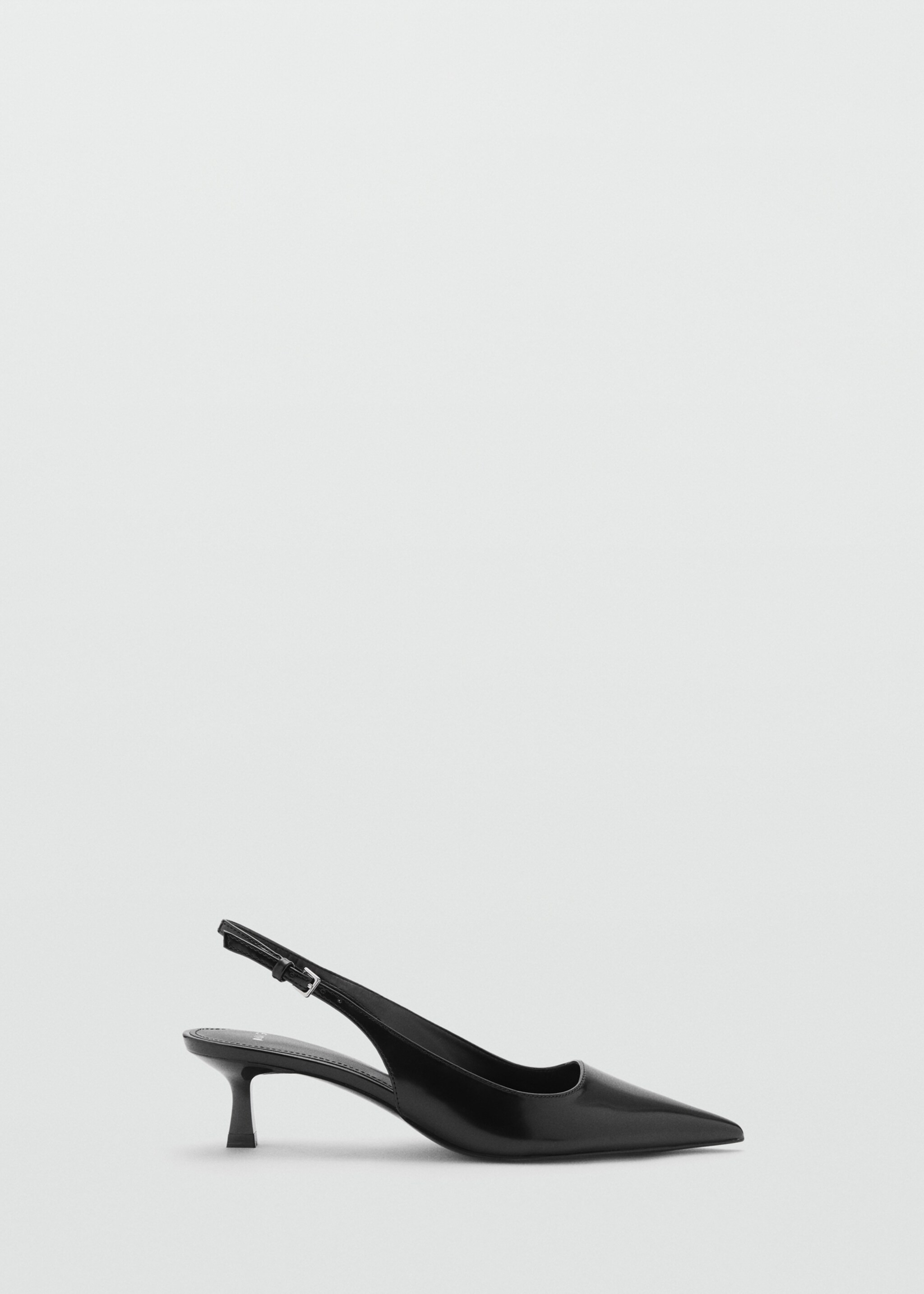 Pointed-toe leather heeled shoes - Women | MANGO USA | Mango (US/MX/AU)