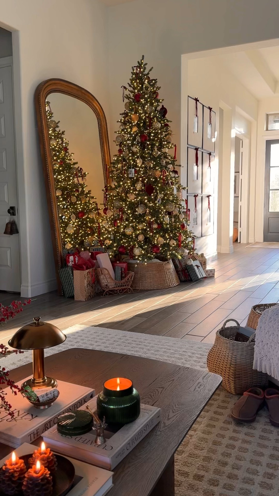 Golden hour living room view ✨🤎 

#LTKHoliday #LTKHome #LTKGiftGuide