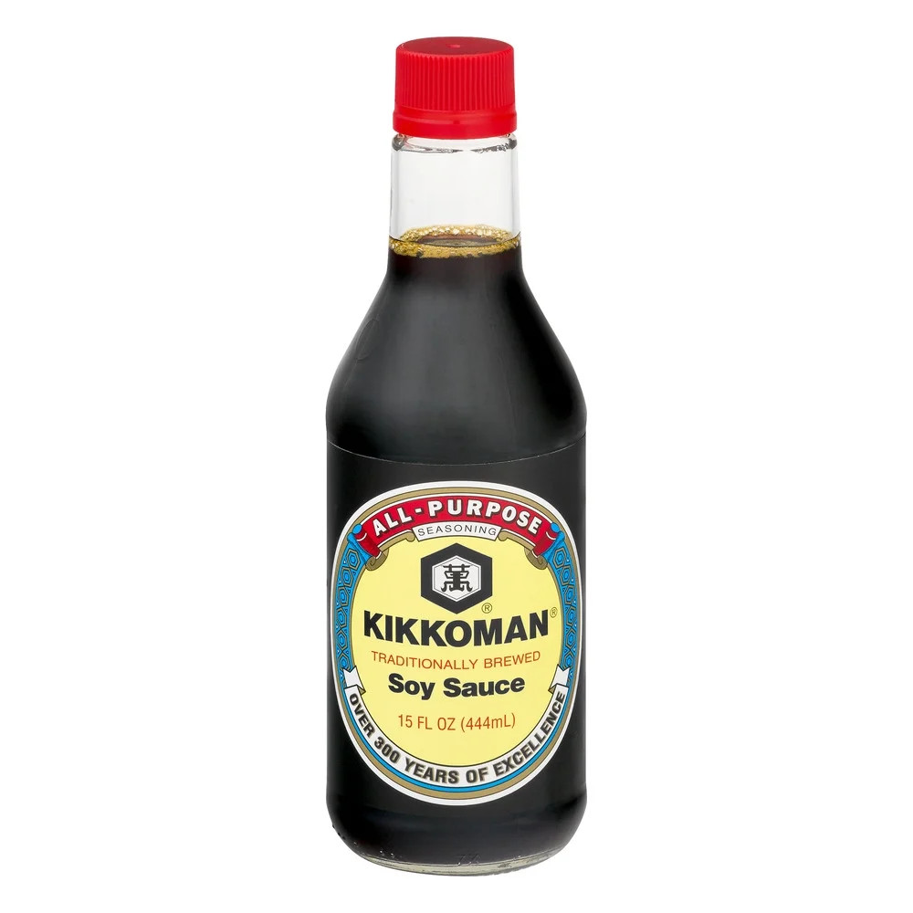 Kikkoman Soy Sauce, 15.0 FL OZ | Walmart (US)