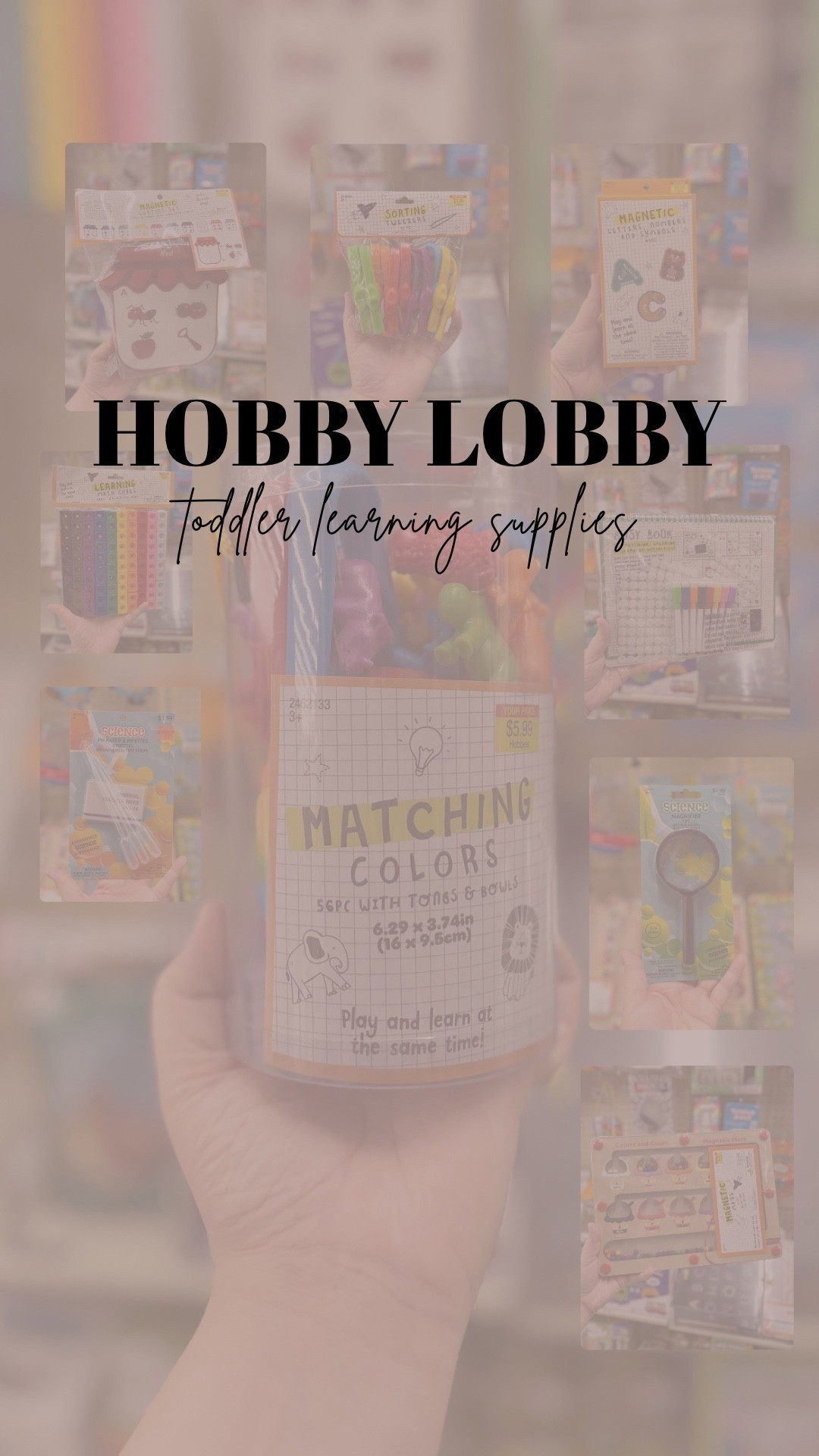 some similar hobby lobby finds! 

#LTKHome #LTKFamily #LTKKids