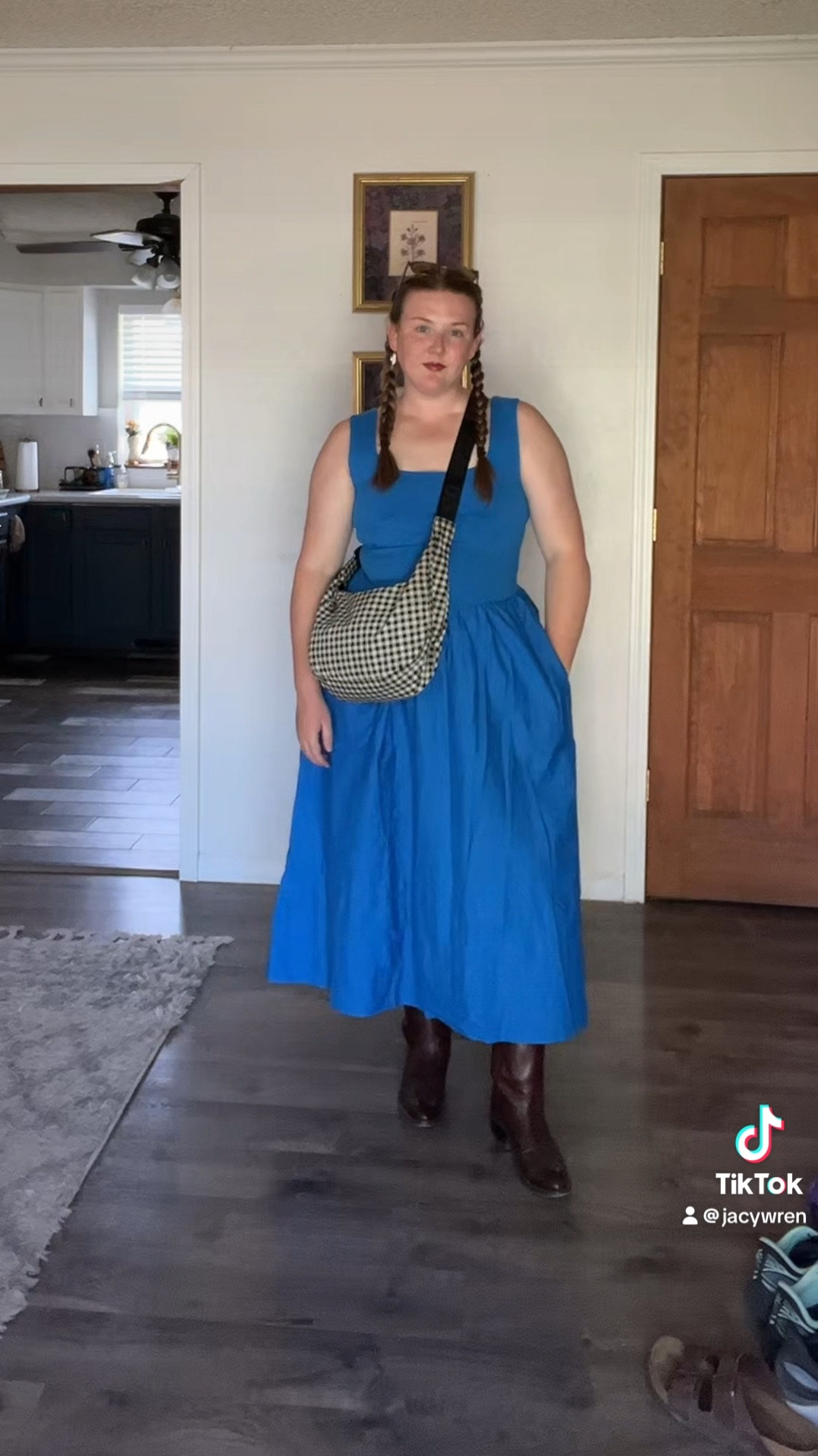 The most gorgeous blue midi dress 😍

#LTKPlusSize #LTKMidsize #LTKSaleAlert