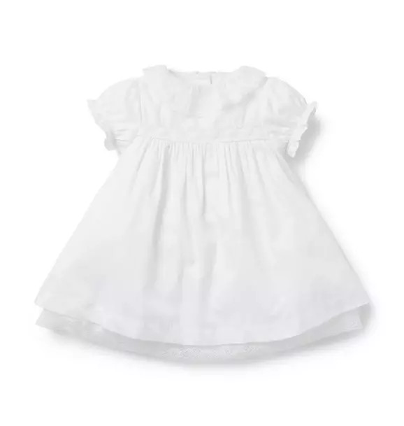 Baby Lace Trim Party Dress | Janie and Jack