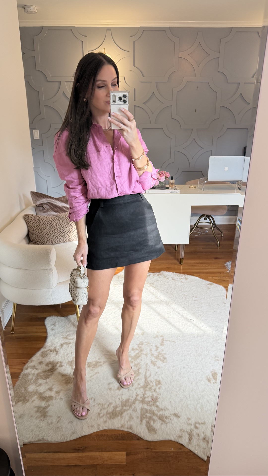 Outfit of the night! Blouse and skort run true to size. This would be great with sandals during the day or a great night look for vacation!

#LTKootd #LTKOver40 #LTKSeasonal