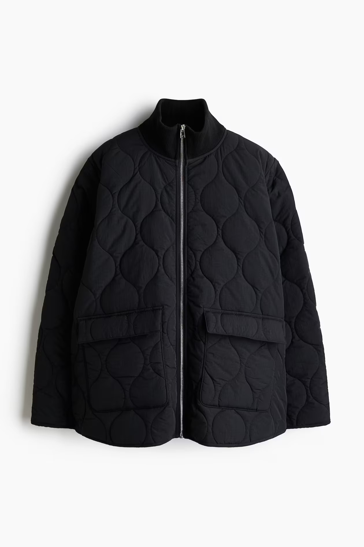 Oversized quilted jacket | H&M (UK, MY, IN, SG, PH, TW, HK)