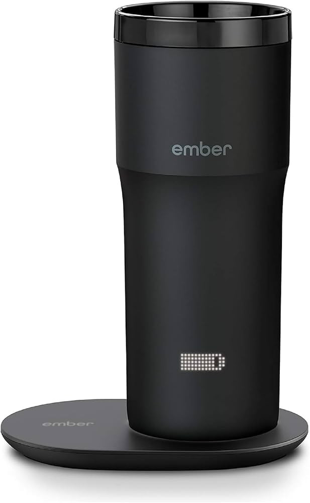 Ember Travel Mug 2+, 12 oz, Temperature Control Smart Travel Mug, Stainless Steel, Slate Black (w... | Amazon (US)