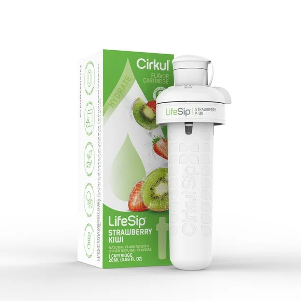CirkulCirkul LifeSip Strawberry Kiwi Flavor Cartridge, Drink Mix, 1-PackUSD$3.74$5.50/fl oz(4.1)4... | Walmart (US)