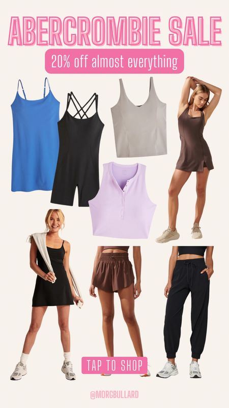 Abercrombie Activewear | Abercrombie Deals | Abercrombie Athletic Wear | Athletic Dress | Golf Dress

#LTKfit #LTKunder100 #LTKSeasonal