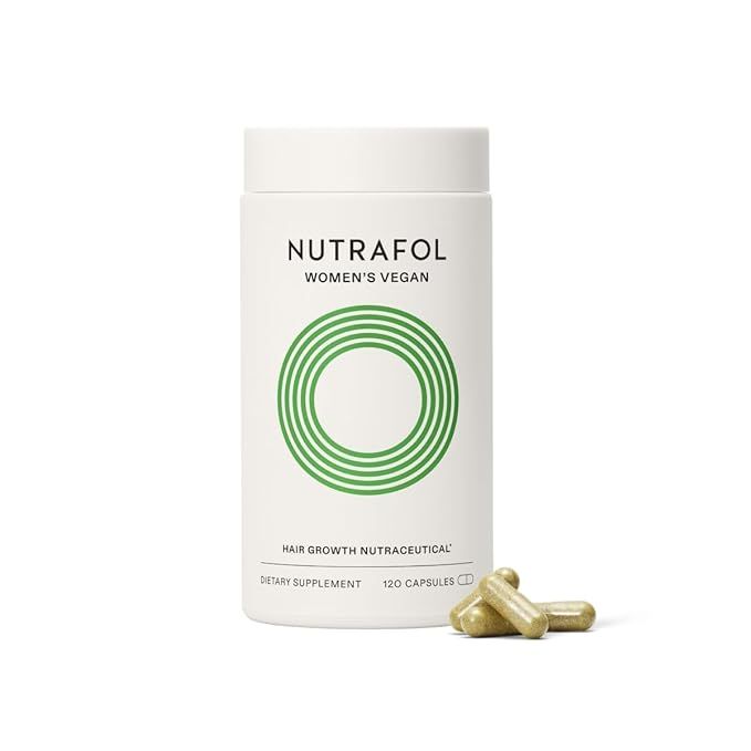 Nutrafol Women's Vegan Hair Growth Supplements, Plant-based, Ages 18-44, Clinically Tested for Vi... | Amazon (US)