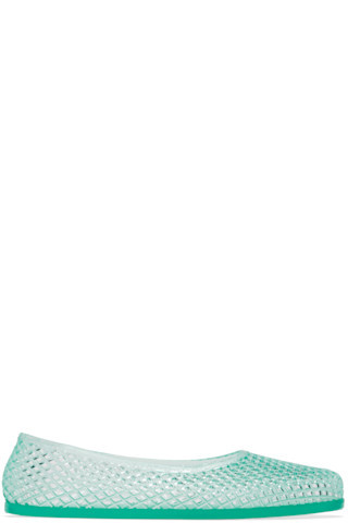 Blue Iro Ballerina Flats | SSENSE