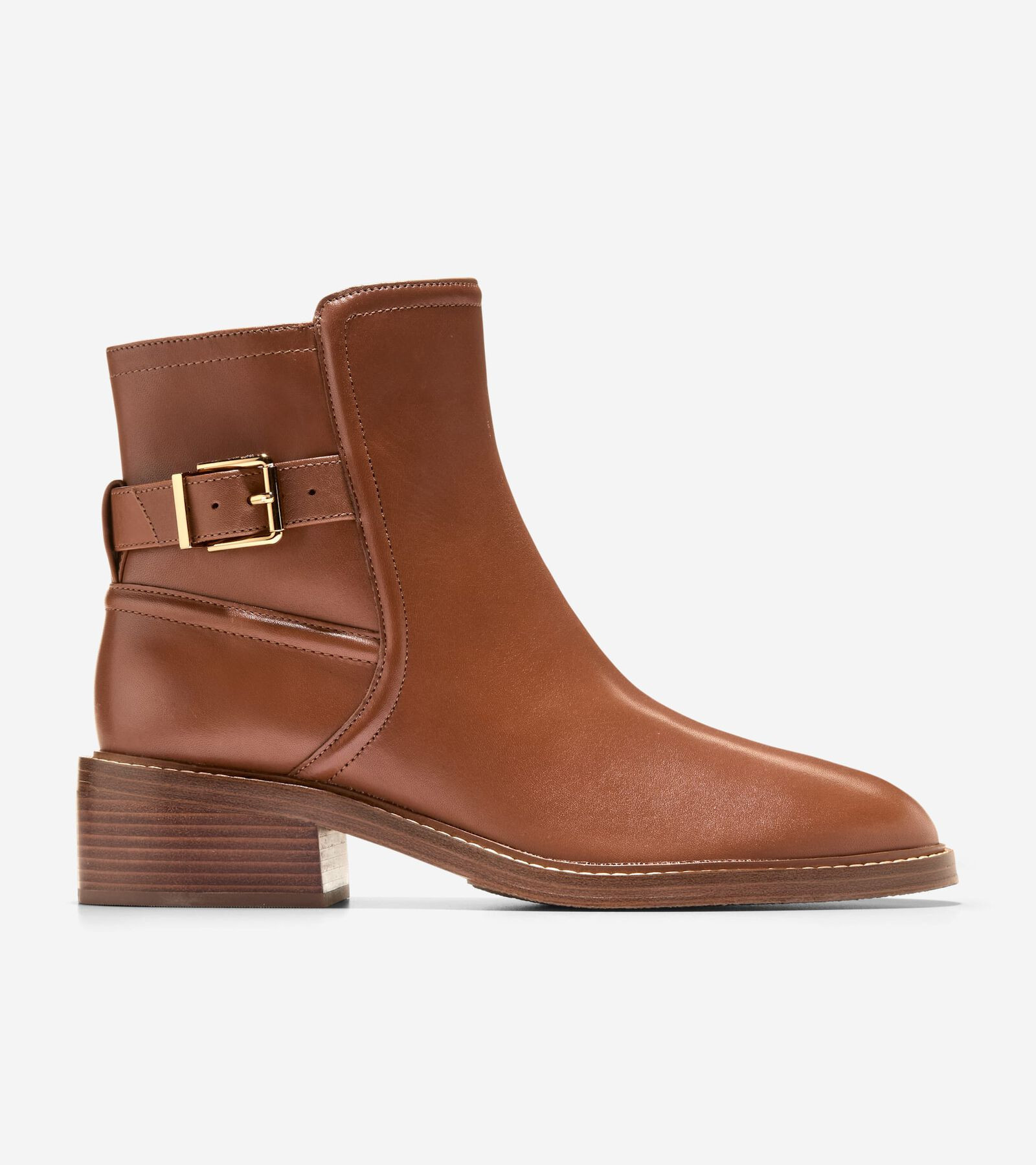 Cole Haan Women's Silvana Buckle Booties - Brown Size 11 | Cole Haan (US)