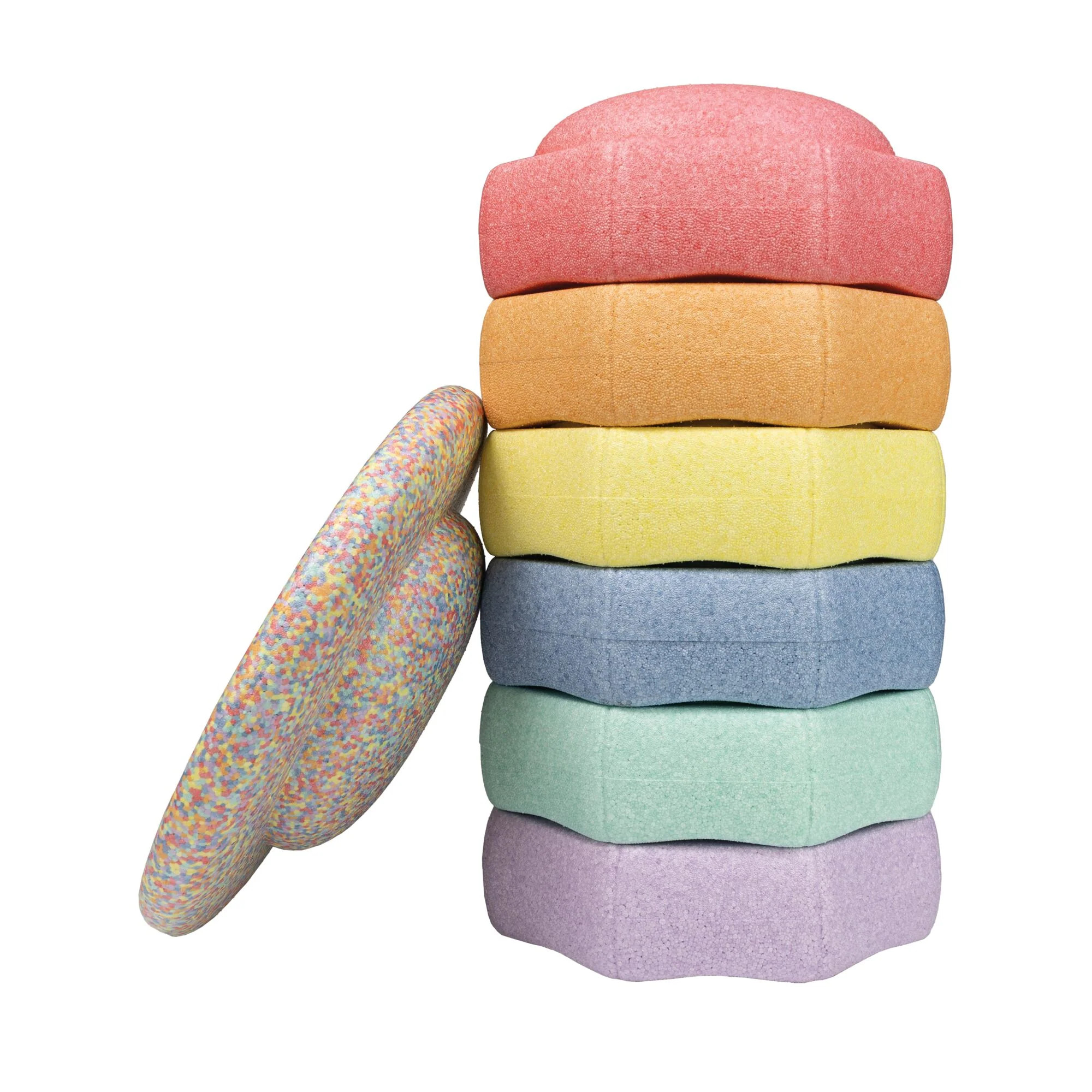 StepPebbles and FREE Balance Board | Pastel | Nuby (US)