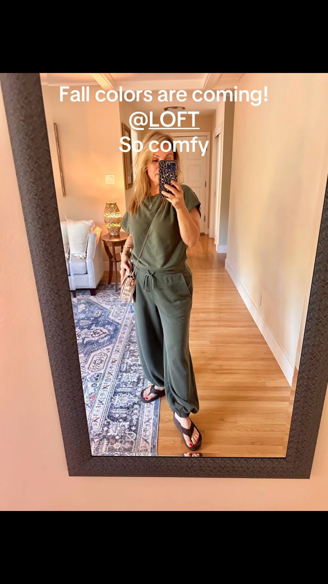 My new favorite set just dropped! 🤍 This NEW LOU & GREY matching set from LOFT is the definition of effortless style and comfort. The balloon-leg pants are so flattering, and the buttery-soft fabric feels like you’re wearing pajamas… but it’s completely put together!

I’m wearing an XS in both the top and pants for reference. I’m 5’1”, 130 lbs, and the fit is absolutely perfect. Paired it with simple flip-flops and a woven crossbody for an easy summer look that can take you from errands to lunch to vacation.

Trust me… this one is going to sell fast! 💚

#LTKStyle #LOFT #LOUANDGREY #MatchingSet #PetiteStyle #Over50Style #CasualChic

#LTKootd #LTKOver40 #LTKPetite