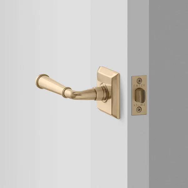 Freeport Small Door Set with Abbott Lever - Antique Brass | Schoolhouse