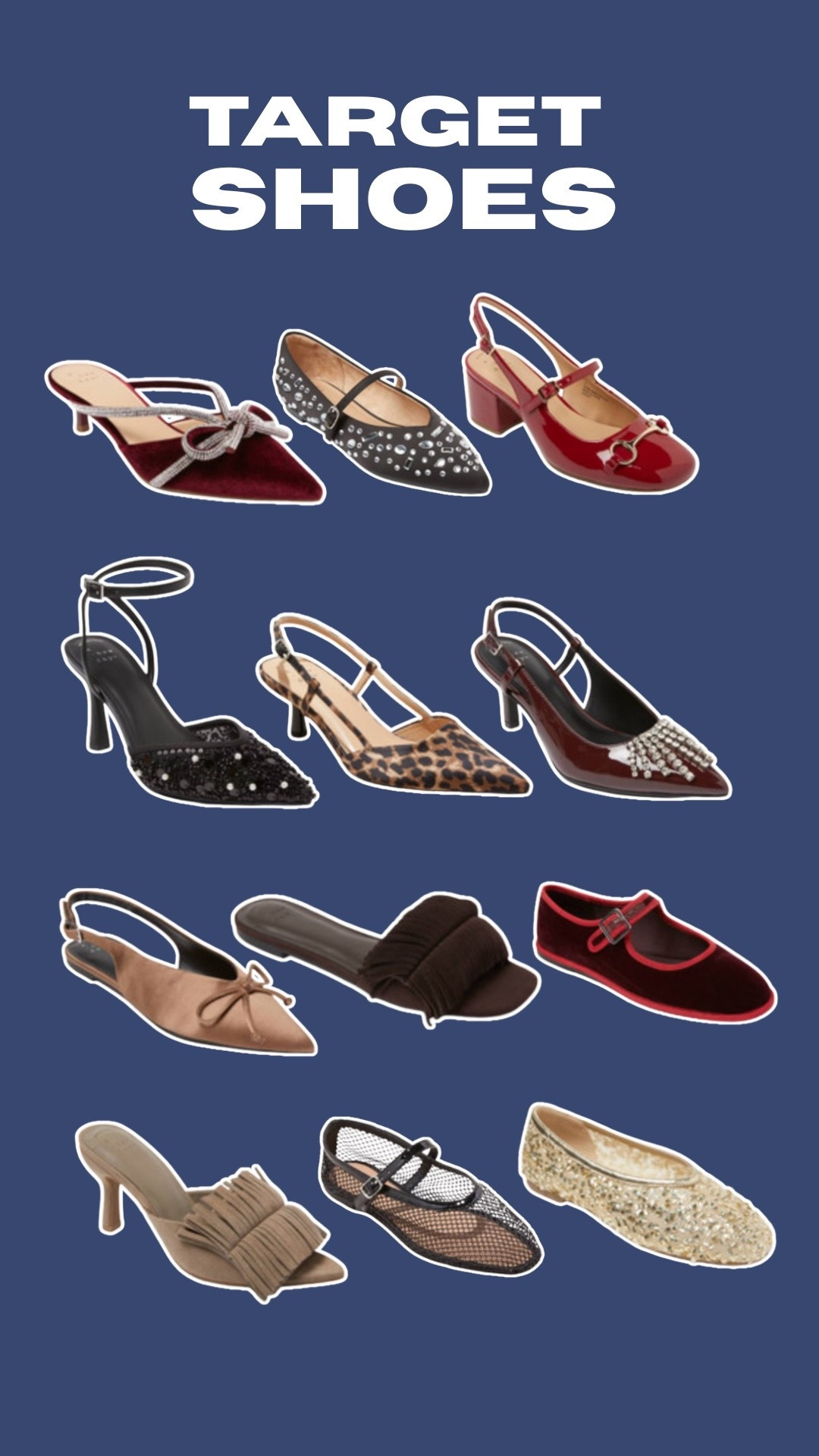 Target shoes!! All the holiday vibes here💎

Dressupbuttercup.com #dressupbuttercup #dederaad 

#LTKHoliday #LTKSeasonal #LTKFindsUnder50