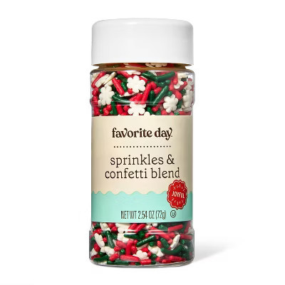 Christmas Sprinkles and Confetti - 2.54oz - Favorite Day™ | Target