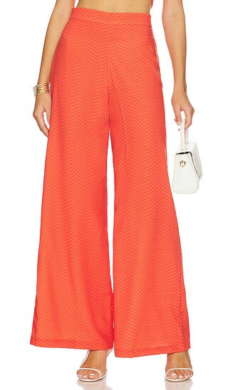 Retro Straight Pocket Pants in Orange Board | Revolve Clothing (Global)