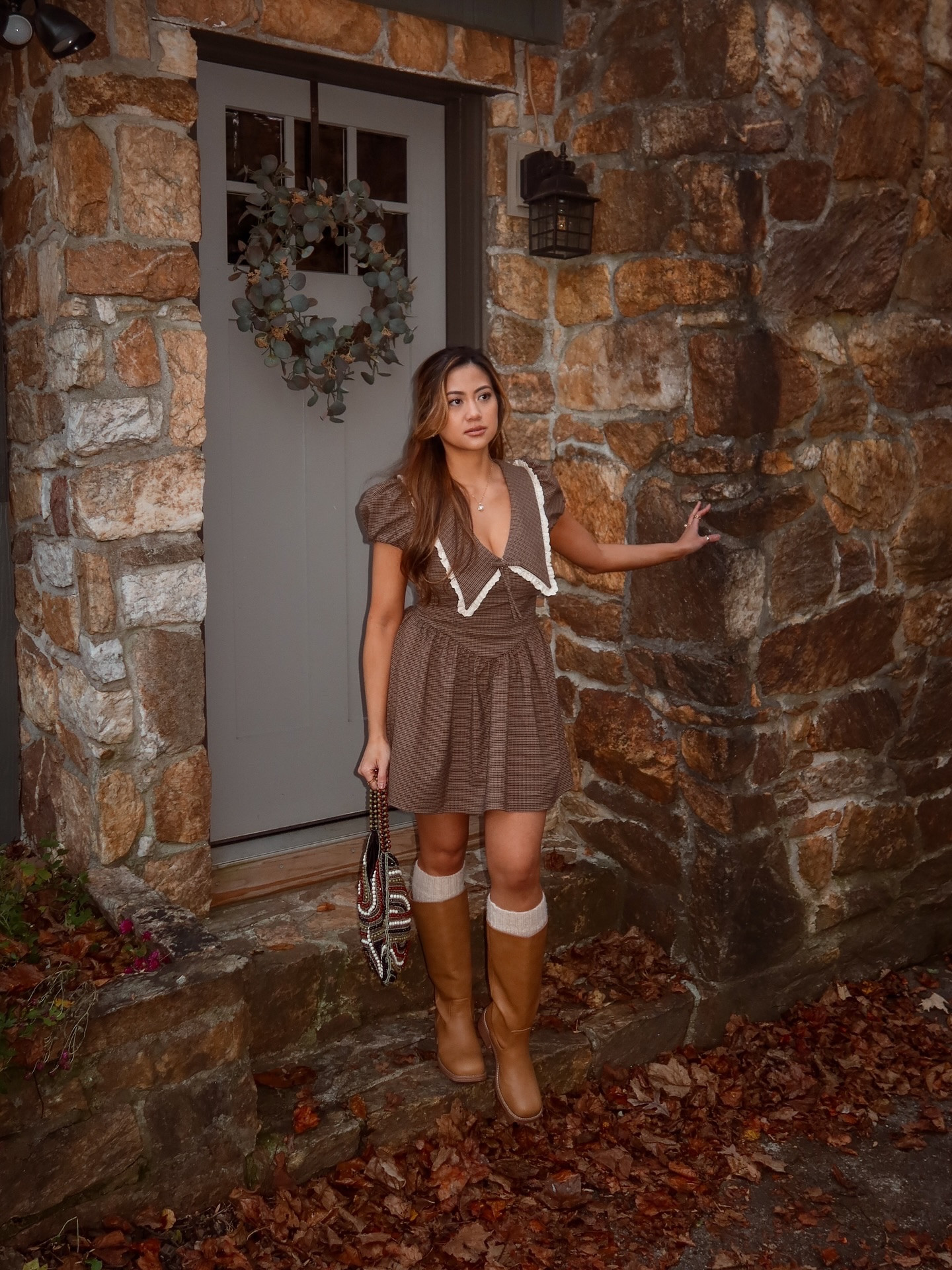 dress from Zara (ref 9168/233, linking similar since can’t link Zara on LTK)

#autumnoutfit #falloutfit #fallaesthetic #autumndress 
#thanksgivingoutfit

#LTKSeasonal #LTKStyleTip