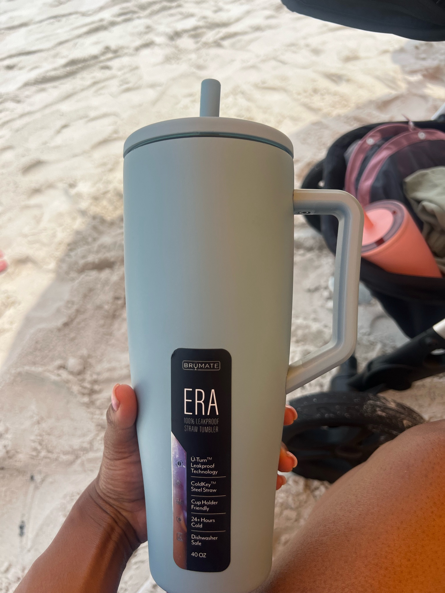 The answer to your spill proof problems! I love my other cups but needed to step it up to something that doesn’t leak with knocked over by babies and toddlers! My bff gifted me a @brumate tumbler and it’s a game changer! Lid easily twist on and off, straw fits sing inside and with the twist of the lid you can place it in a leak proof setting! Best pool and beach cup! Makes a great gift! 

#LTKbump #LTKGiftGuide #LTKhome