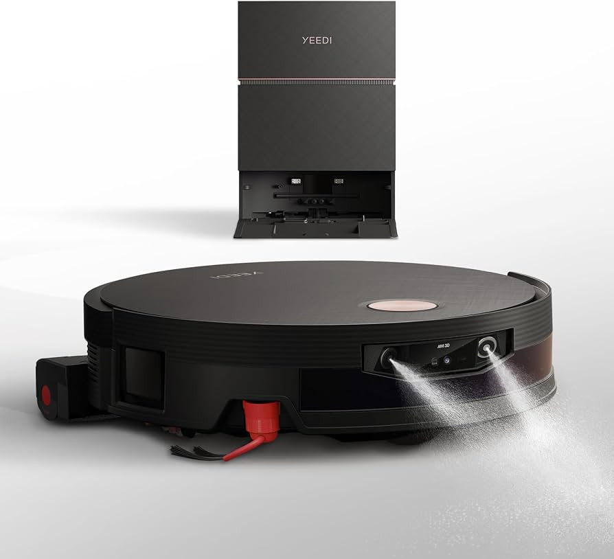 Yeedi S20 Infinity Ultra Robot Vacuum and Mop, FocusJet Stain Pre-Dissolving Tech, Mop Roller Sma... | Amazon (US)