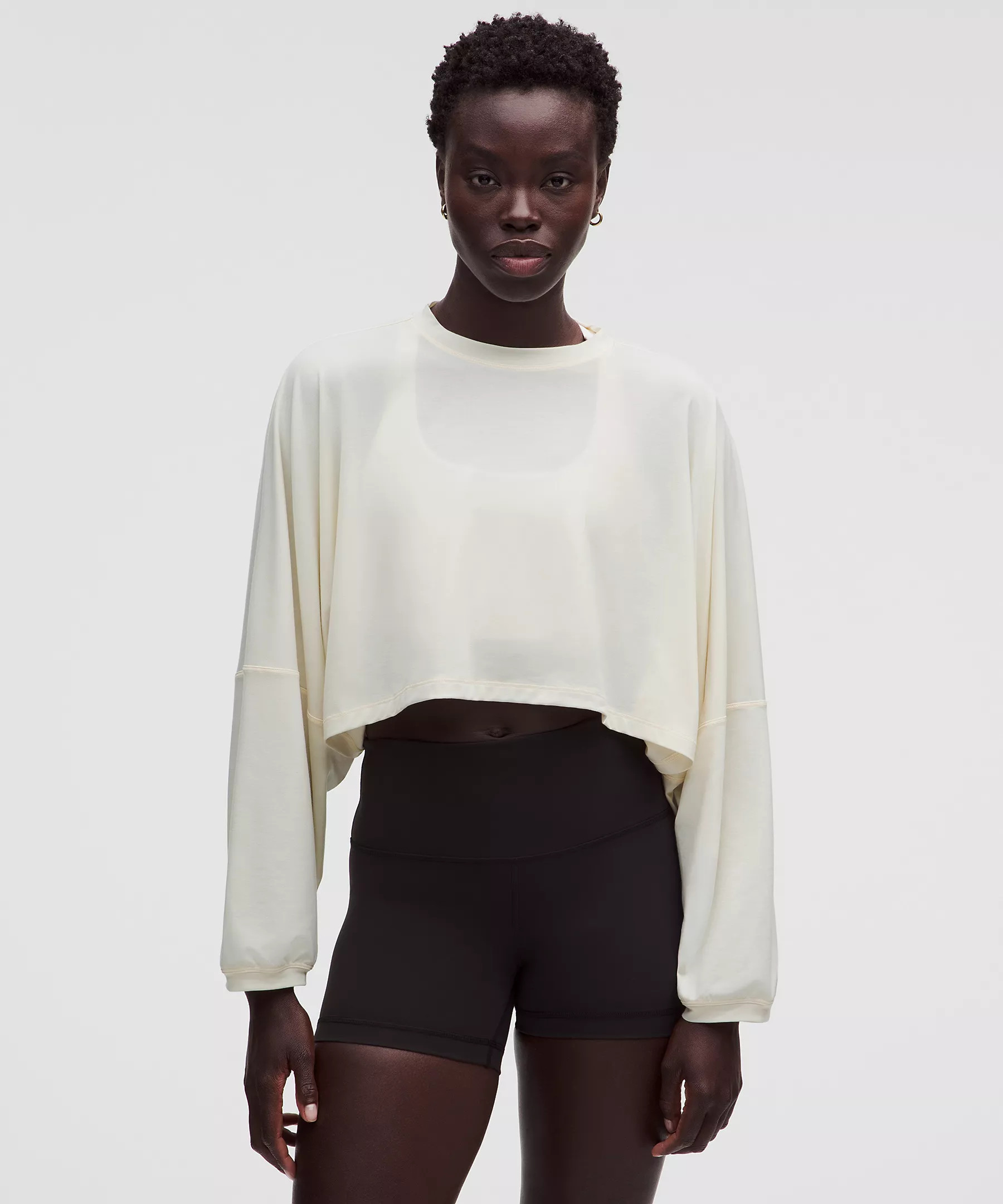 EasySet Relaxed-Fit Cropped Long-Sleeve Shirt | Lululemon (US)