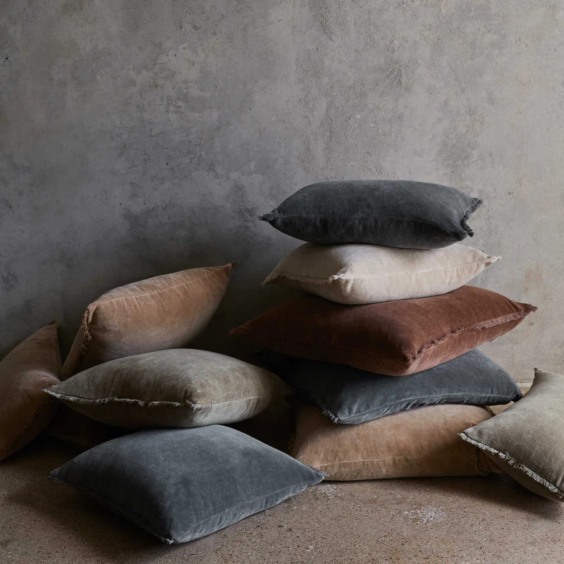 Naveta Velvet Pillow | The Citizenry